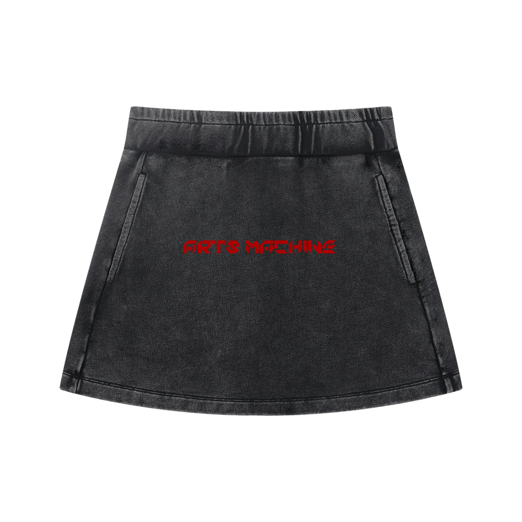 Women's Mineral Wash Mini Skirt