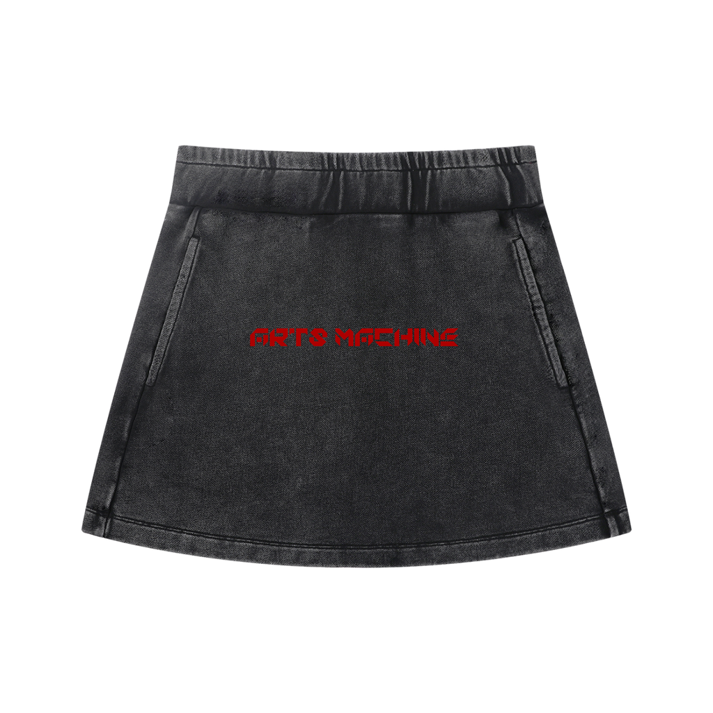 Women's Mineral Wash Mini Skirt