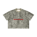 Unisex Leopard Print Boxy T-Shirt