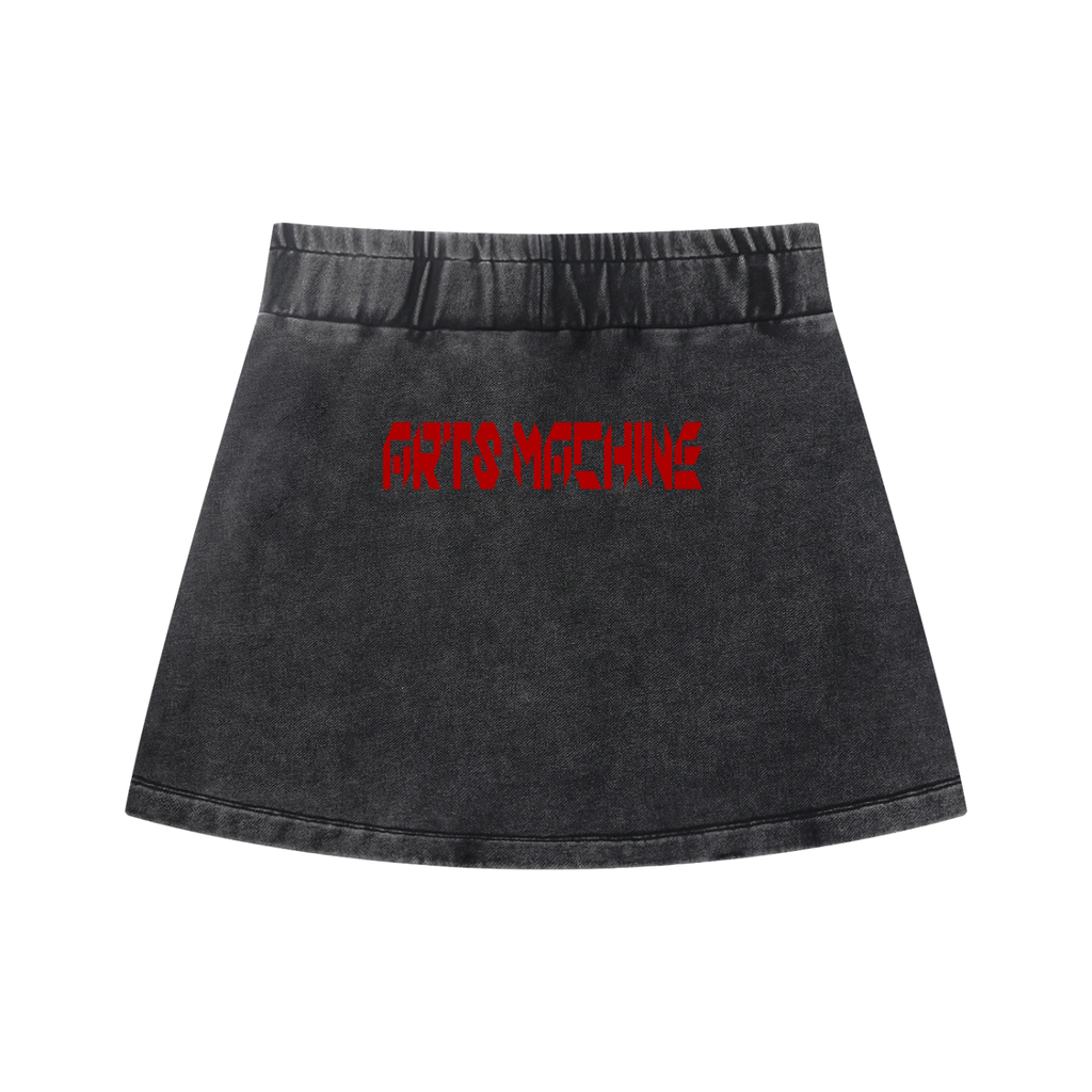 Women's Mineral Wash Mini Skirt