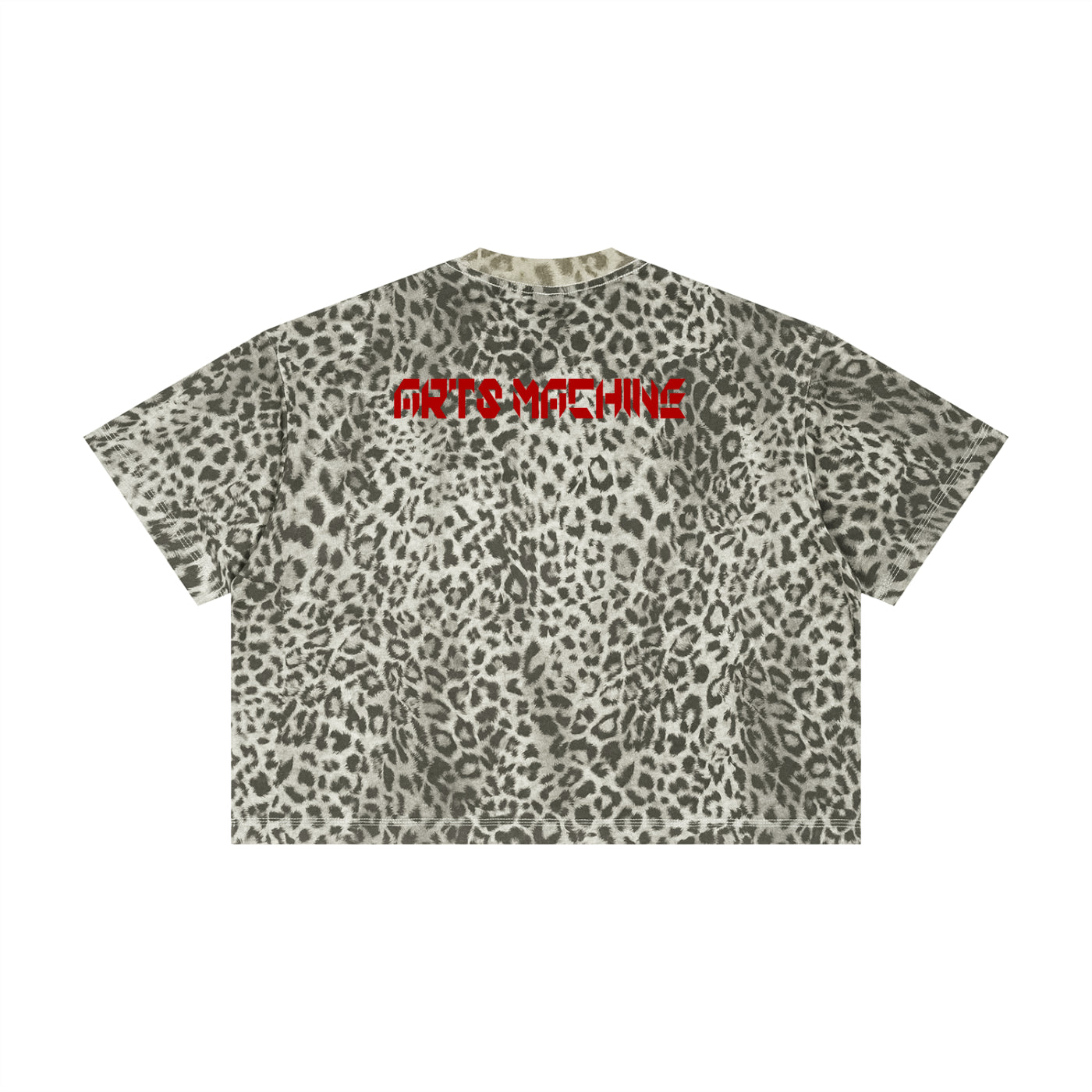 Unisex Leopard Print Boxy T-Shirt